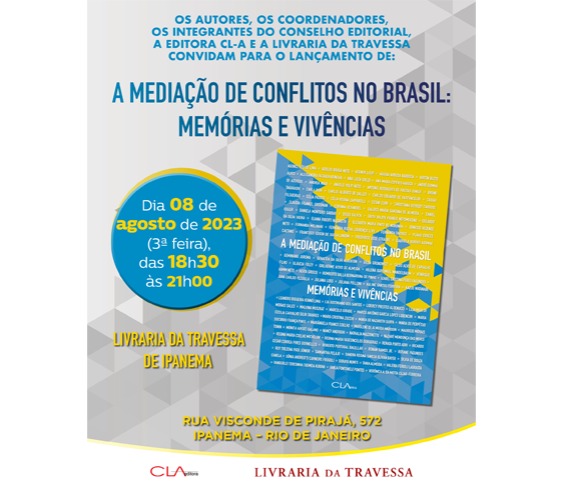 A MEDIAÇÃO DE CONFLITOS NO BRASIL: MEMÓRIAS E VIVÊNCIAS_00