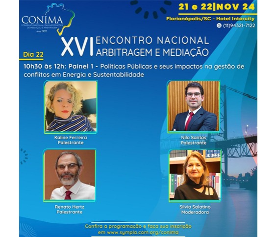 XVI ENCONTRO NACIONAL ARBITRAGEM E MEDIAÇÃO - ENERGIA E SUSTENTABILIDADE_03