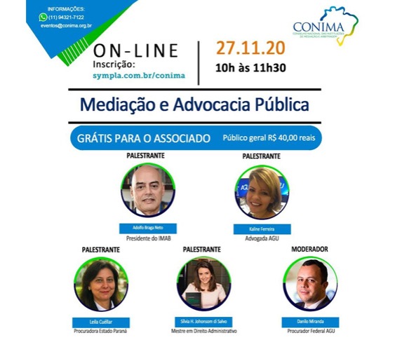 Palestra online - Mediação e Advocacia Pública_00